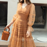 Mesh Stitching Thin Holiday Fairy Skirt