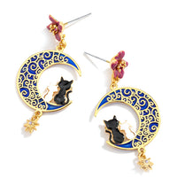 New Trendy Cute Cat Female Earrings