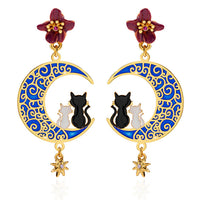 New Trendy Cute Cat Female Earrings