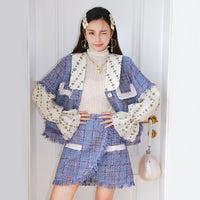 Women's Loose-fitting Floral-Color Coat