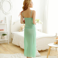 Light Green Fashion Color Long Dress