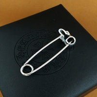 Thai Men's Punk Style Silver Brooch