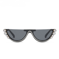 Pearl Rhinestone Sunglasses