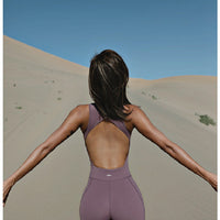 Nude High-End Fashion Yoga Suit