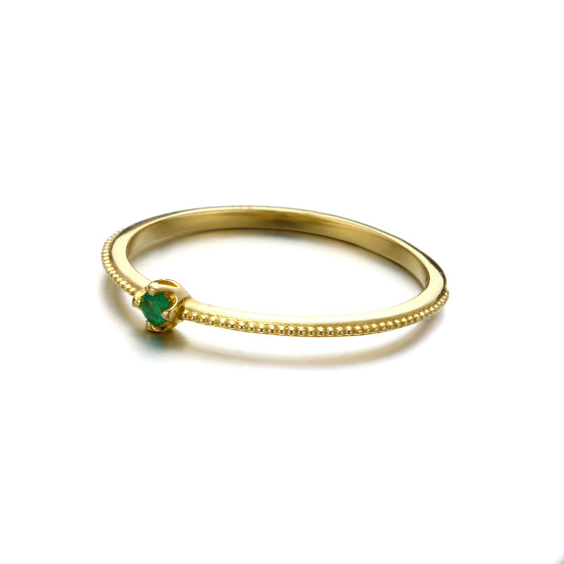 Korean Version Of 14K Gold Ring