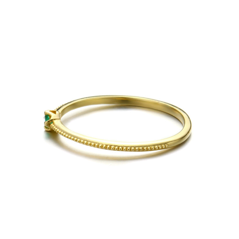 Korean Version Of 14K Gold Ring