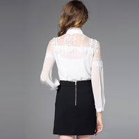 European And American Temperament Palace Style Shirt