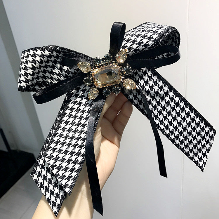 High-End College Tie Flower Bow