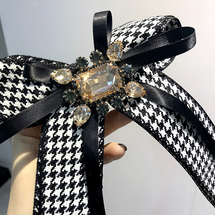 High-End College Tie Flower Bow