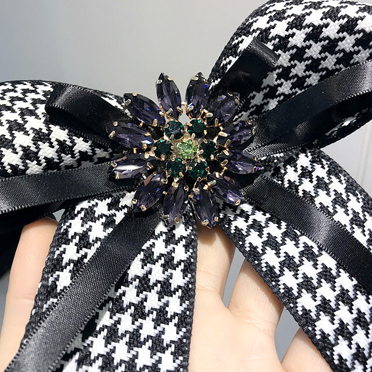 High-End College Tie Flower Bow