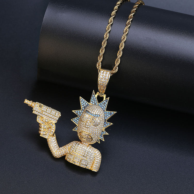 Rick Large Zircon Necklace