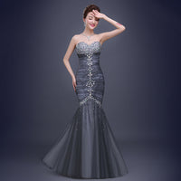 Ladies Fishtail Long Evening Dress