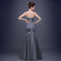 Ladies Fishtail Long Evening Dress