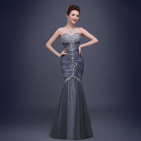 Ladies Fishtail Long Evening Dress