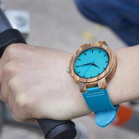 Bobo Bird Leather Strap Couple Watch