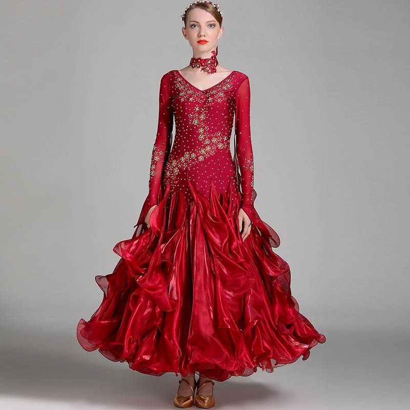 Ballroom fashion performance dress