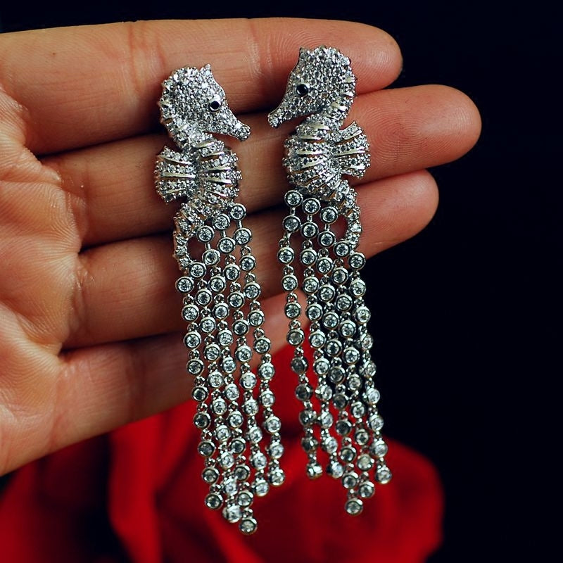 New Super Flash Crystal Earrings