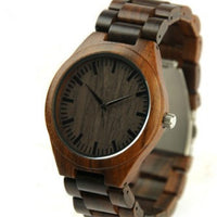 Men and Momen Ebony Quartz Watches