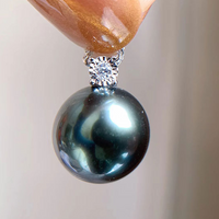 Round 14mm flawless pearl pendant