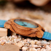 Bobo Bird Leather Strap Couple Watch