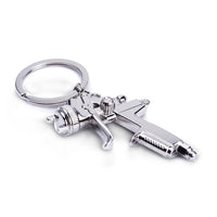 Men's Water Gun Toy Pendant Keychain