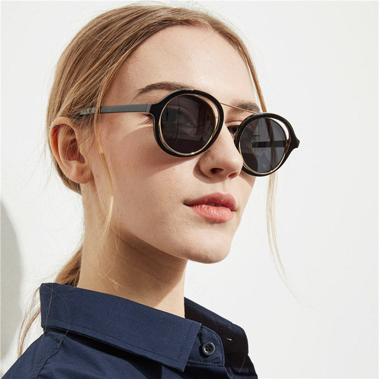 Classic vintage round sunglasses