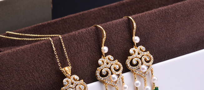 Freshwater Pearl Set Earring Pendant