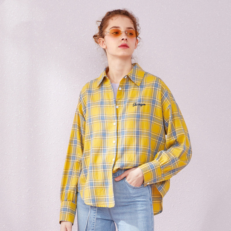 Women's long sleeve shirt spring and autumn