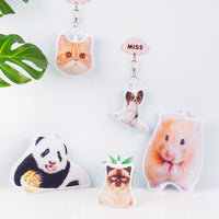 Pet Keychains with Custom Photos