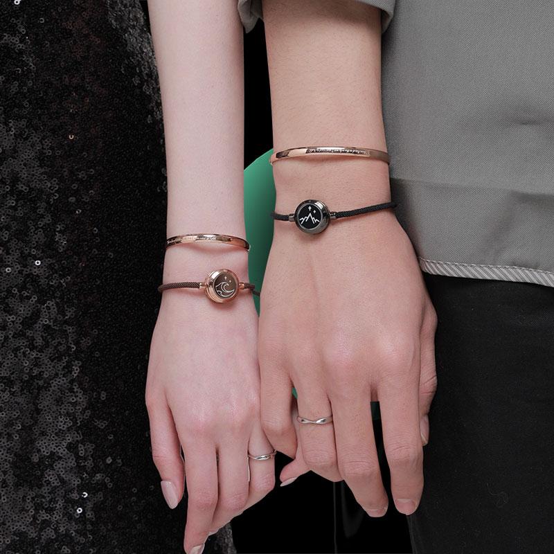 Couples Long Distance Relationship Bracelet