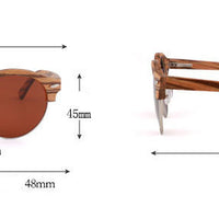 Bamboo Wood Polarized Sunglasses Men And Women Fashion